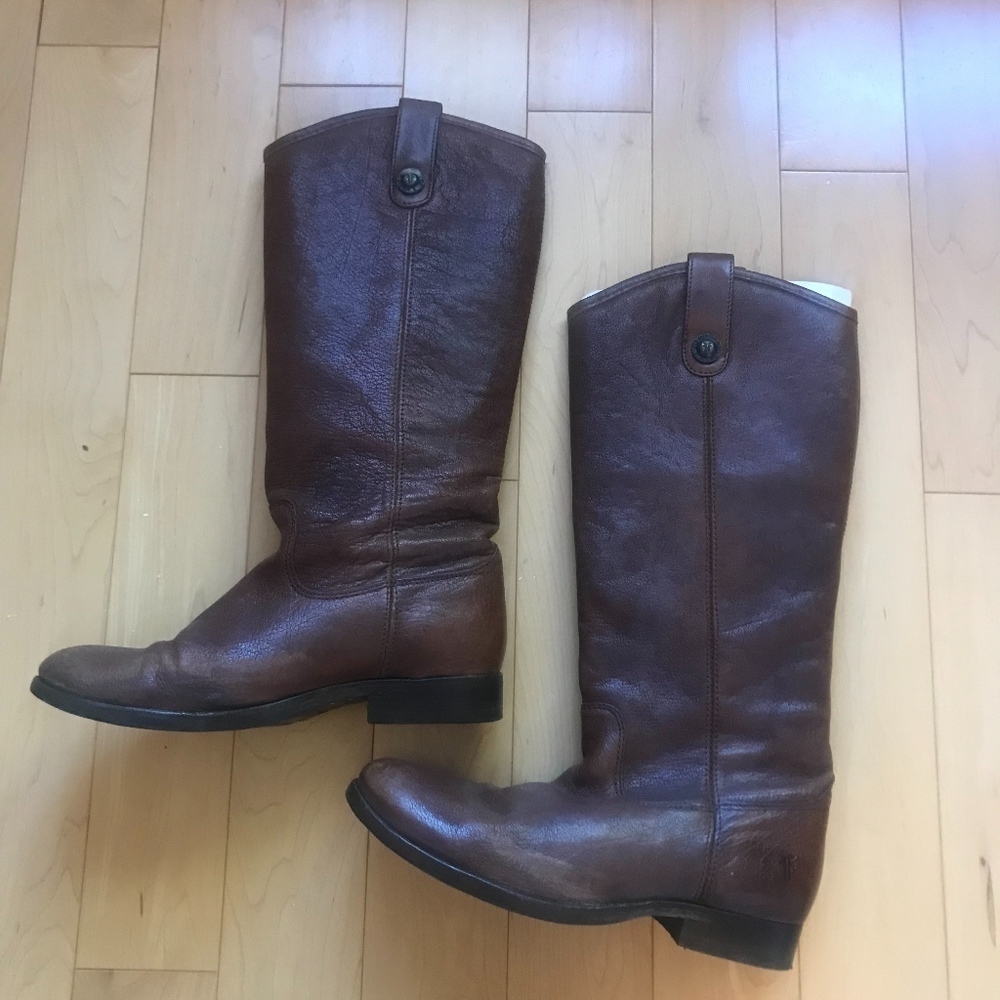 Fyre Melissa Button Tall Cognac Boots​​​